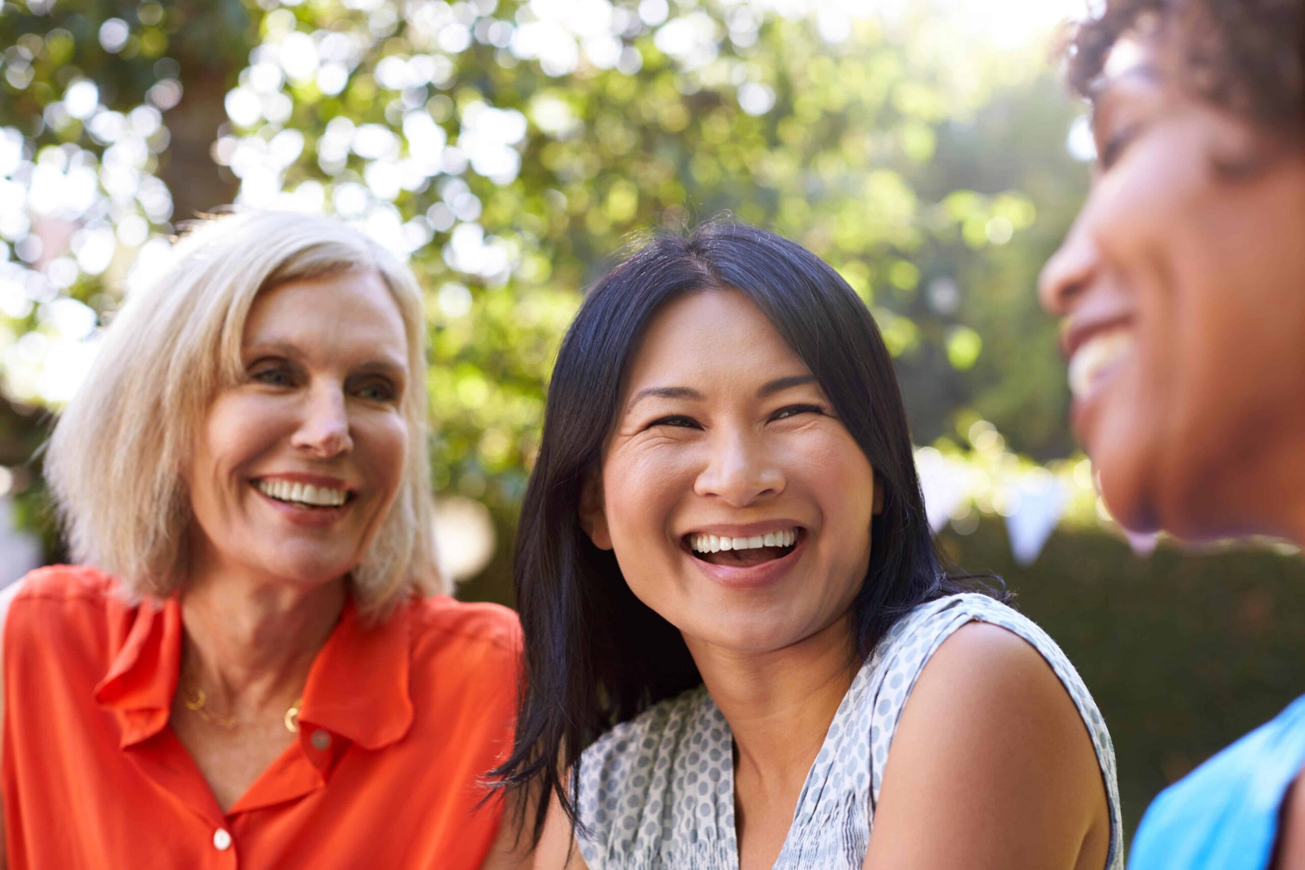 Dr-hooper-applause-patients-women-laughing-together Applause